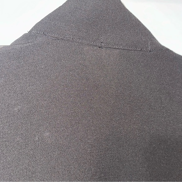 Cheetah Long Black Vest Open Sleeveless Cardigan - Picture 4 of 10